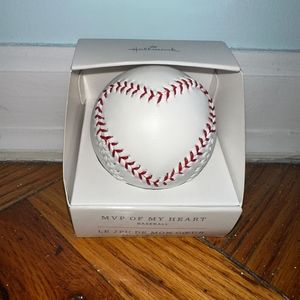 Hallmark MVP OF MY HEART Stitched baseball